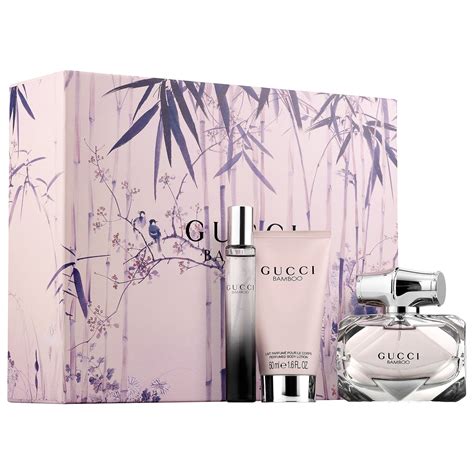 gucci bamboo perfume travel collection|gucci bamboo 50ml gift set.